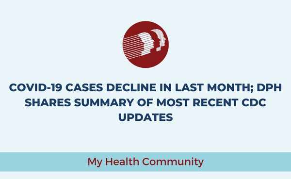 Covid-19 Cases Decline In Last Month; DPH Shares Summary Of Most Recent CDC Updates