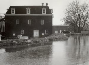 Photo of Cooch-Dayett Mills, circa 1950. 