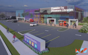 Delaware Library Render Front Iteration