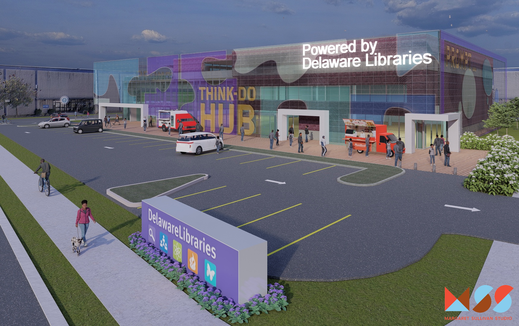 Delaware Library Render Front Iteration