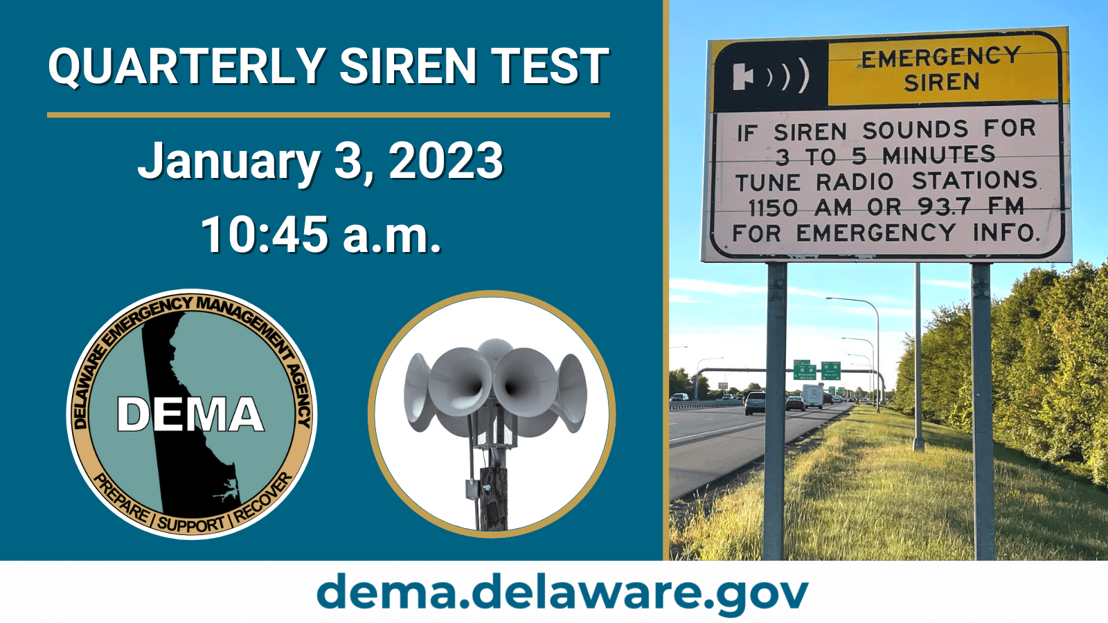 Siren Test January 2023