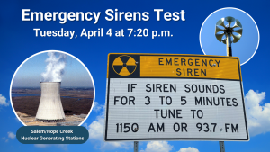 Sirens Test on April 4