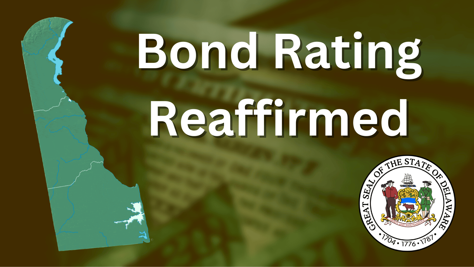Delaware bond rating reaffirmed