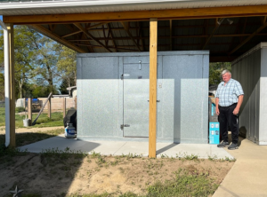 Cold storage facility added through grant funding