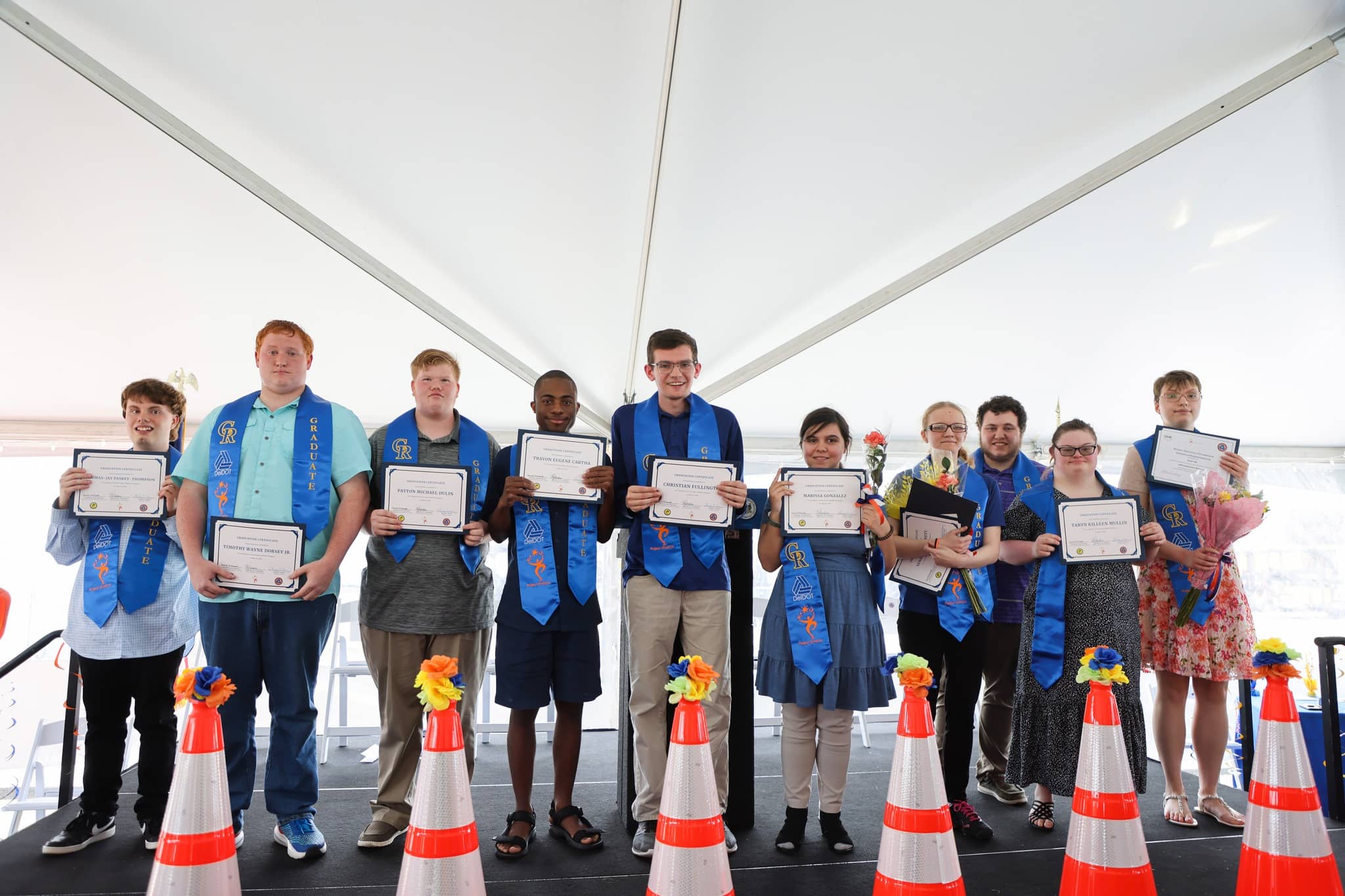 DelDOT Project SEARCH graduates 2023