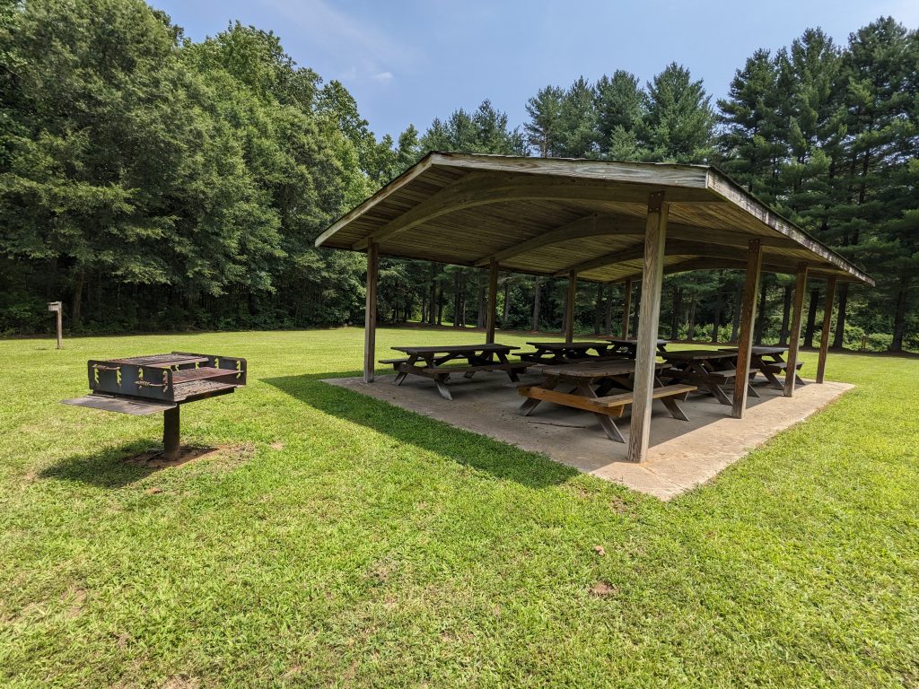 Ennis Tract Pavilion at Blackbird State Forest
