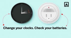 Change Your Clocks & Check Your Batteries