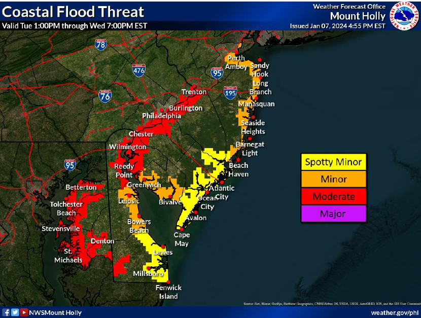 Coastal Flood Threat
