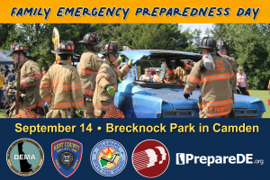 Family Emergency Preparedness Day Sept. 14