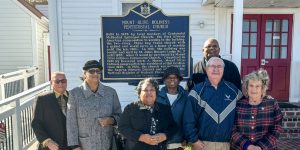 Photo from the marker dedication.