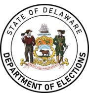 State of Delaware Department of Elections logo