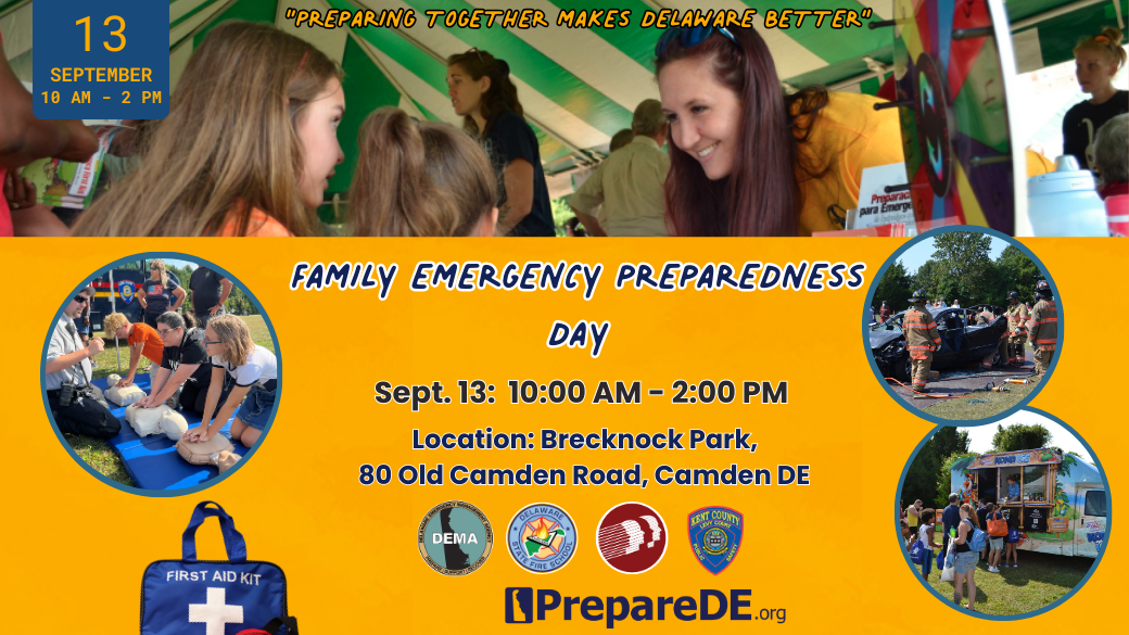 People in attendance at Family Emergency Preparedness Day