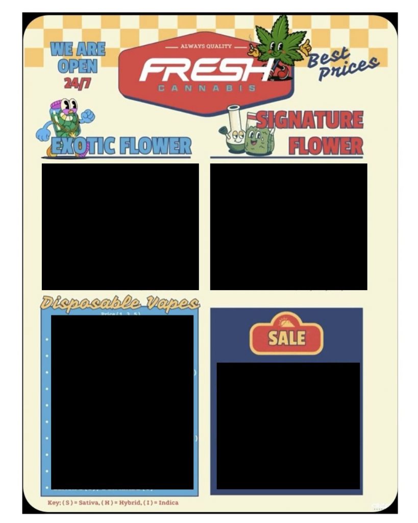 Illegal Marijuana Flyer Delaware