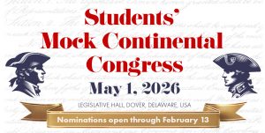 2026 Delaware Students' Mock Continental Congress