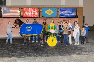 Odds On Put Option, driven by Tim Tetrick, won in 1:54.1 at Bally's Dover on Wednesday.