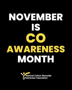 November is CO Awareness Month