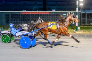 Mad Anne, driven by Jason Thompson, won in 1:55.3.