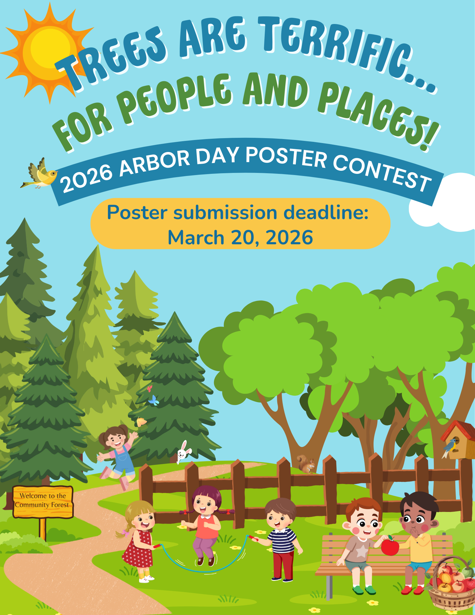 2026 Arbor Day Poster Contest Opens