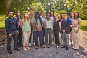 Pictured is the 2024 cohort which launched DNREC's Summer Internship Program. /Delaware DNREC Photo