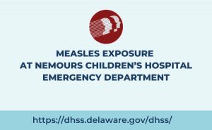 Measles exposure at Nemours Children's Hospital Emergency Department