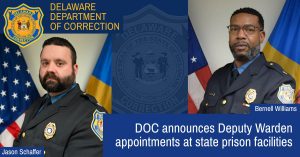 DOC announces Deputy Warden appointments at state prison facilities