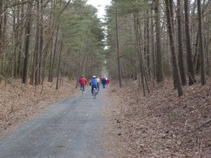A popular hiking and biking trail at Cape Henlopen State Park -- the Junction and Breakwater Trail -- will close weekdays only for about two weeks starting March 9.