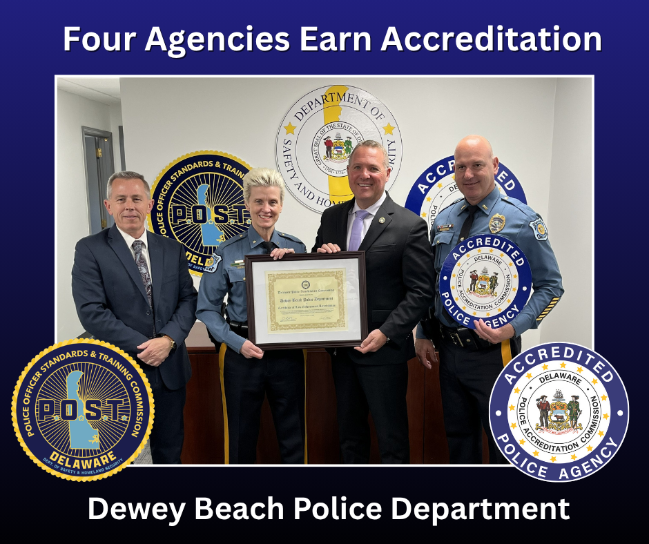 Police Agencies Earn Accreditation