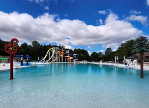 Killens Pond Water plan expanded 48% featuring two new spray features and lily pads at the pool.