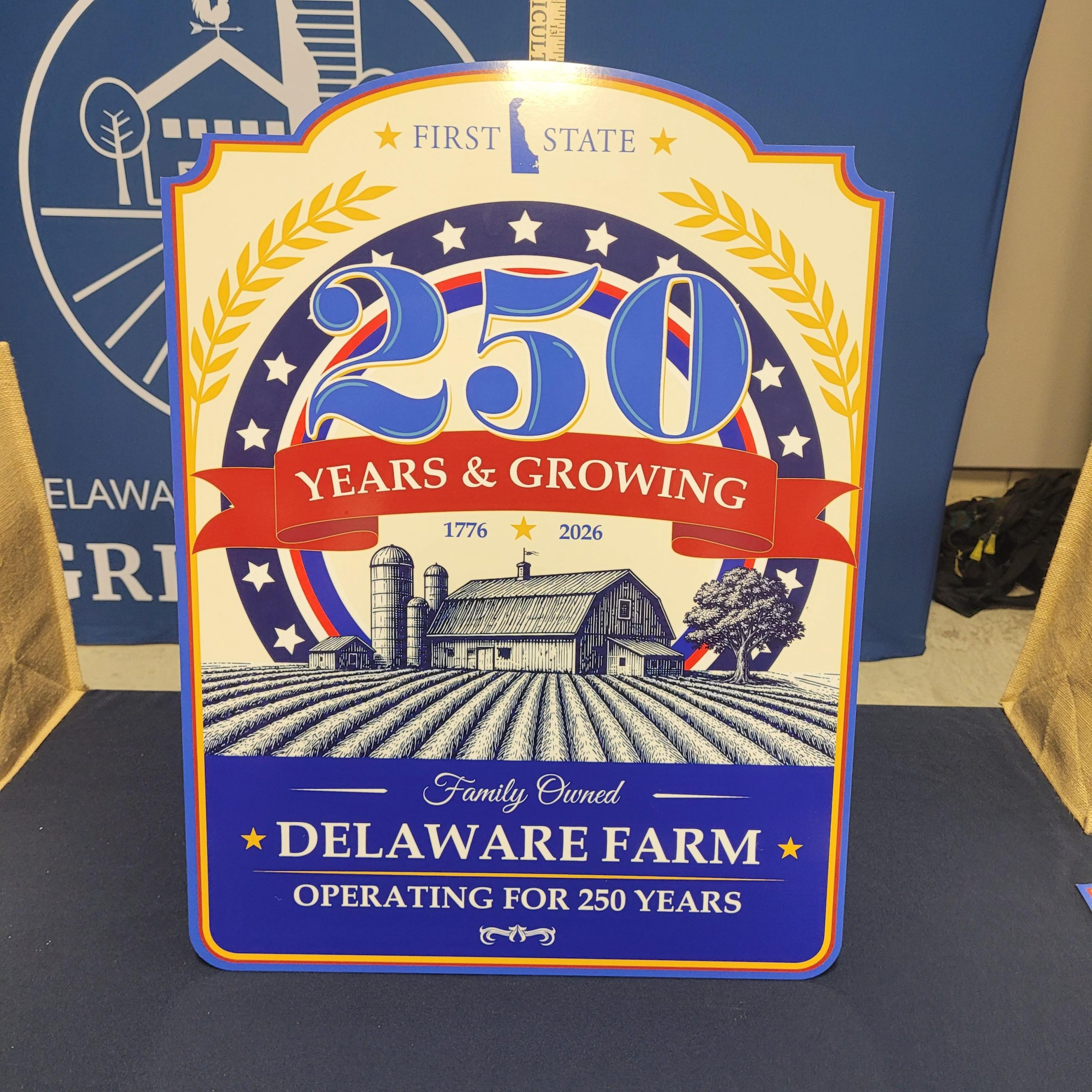 America 250 Farm Sign