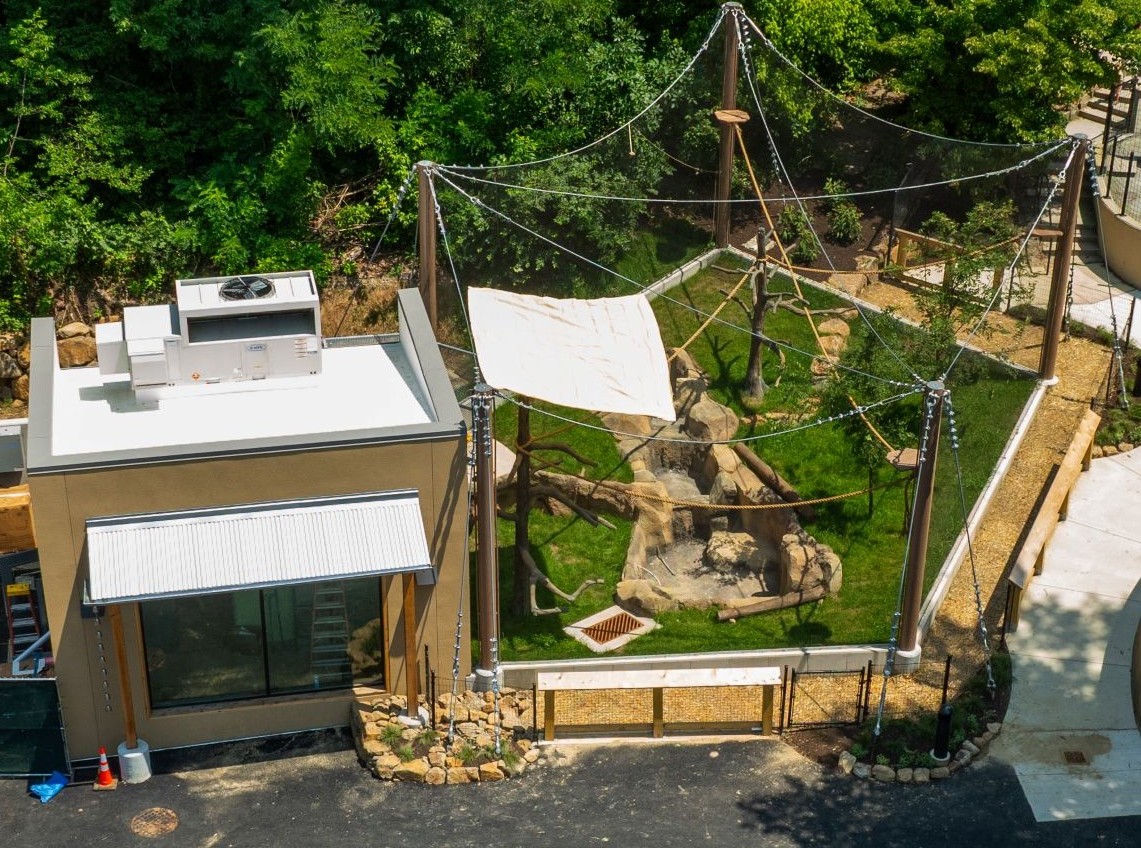 Hidden Falls at Brandywine Zoo has indoor and outdoor exhibit space to enjoy animals yearround.