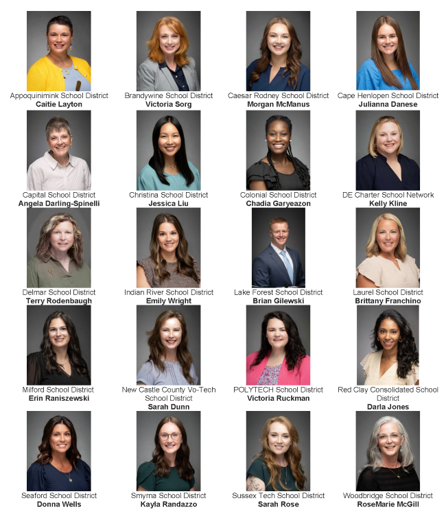 Headshots of the Teacher of the Year nominees.