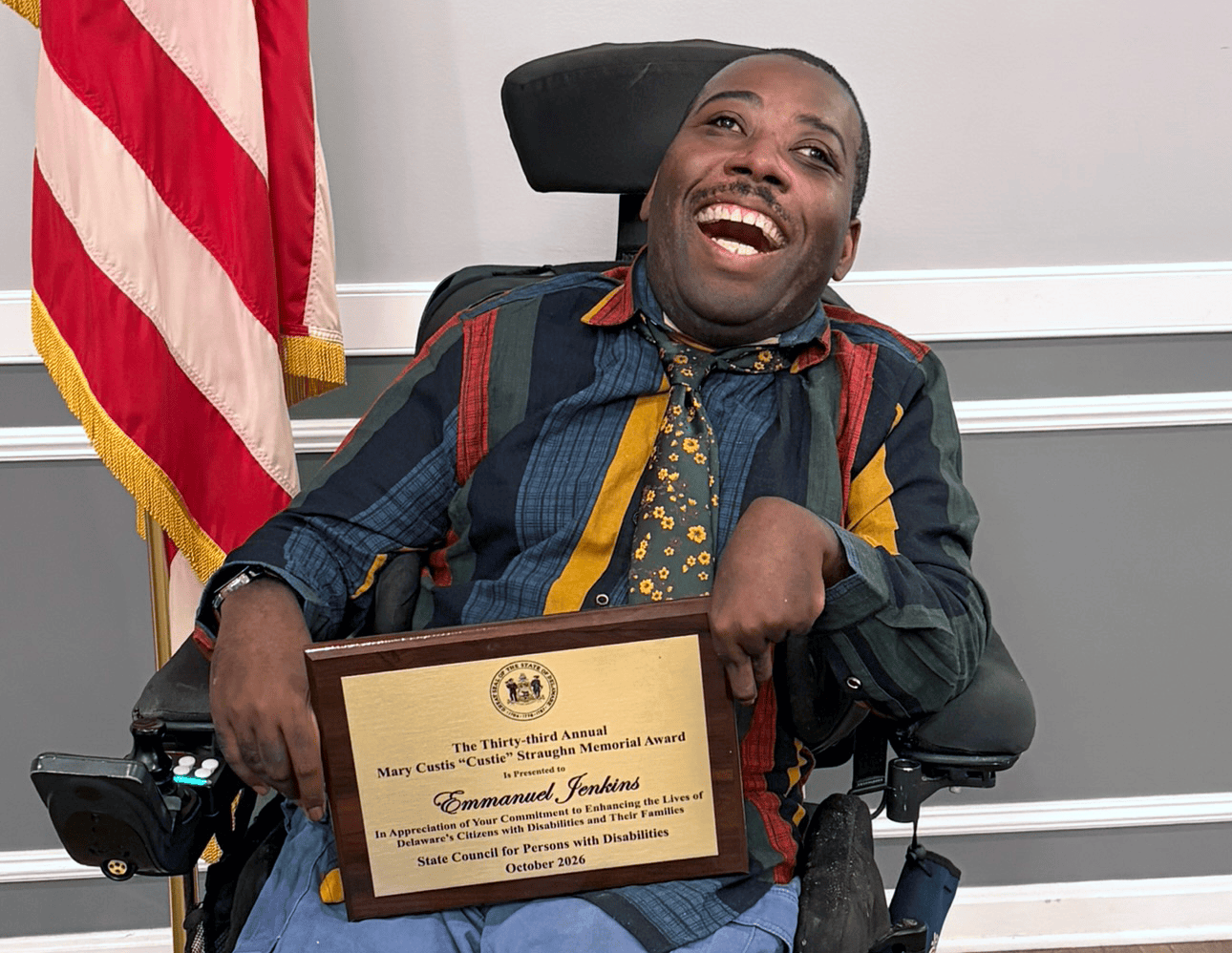 Emmanuel Jenkins 2026 Custie Award Winner